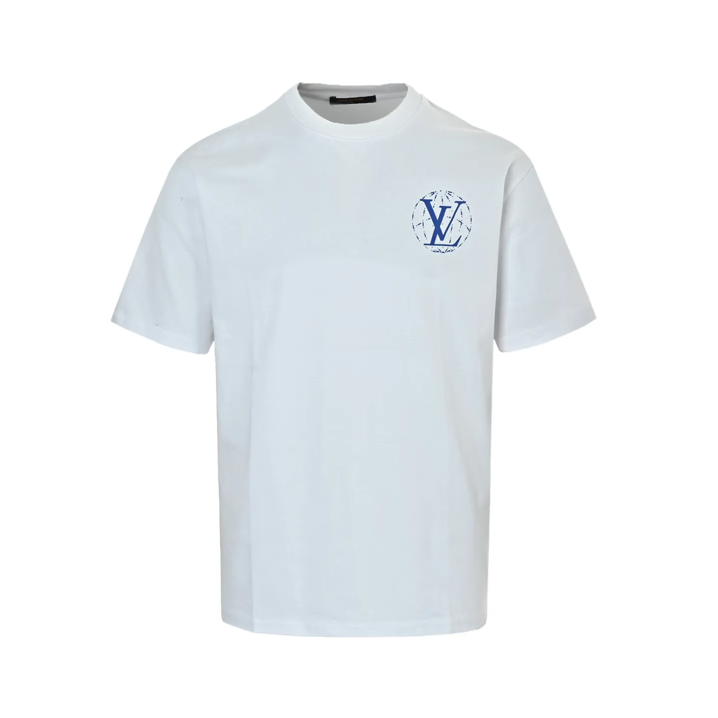 Louis Vuitton/Louis Vuitton Earth letter slogan printed short sleeves